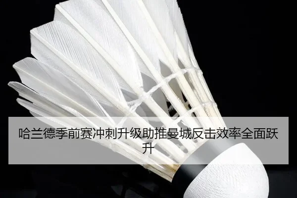 哈兰德季前赛冲刺升级助推曼城反击效率全面跃升